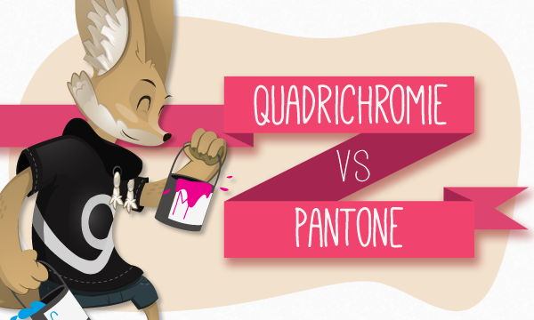 Quadrichromie vs Pantone : comparaison (infographie)