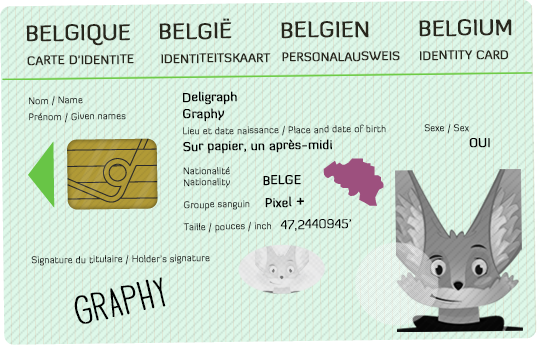 Mascotte de notre agence web et studio graphique